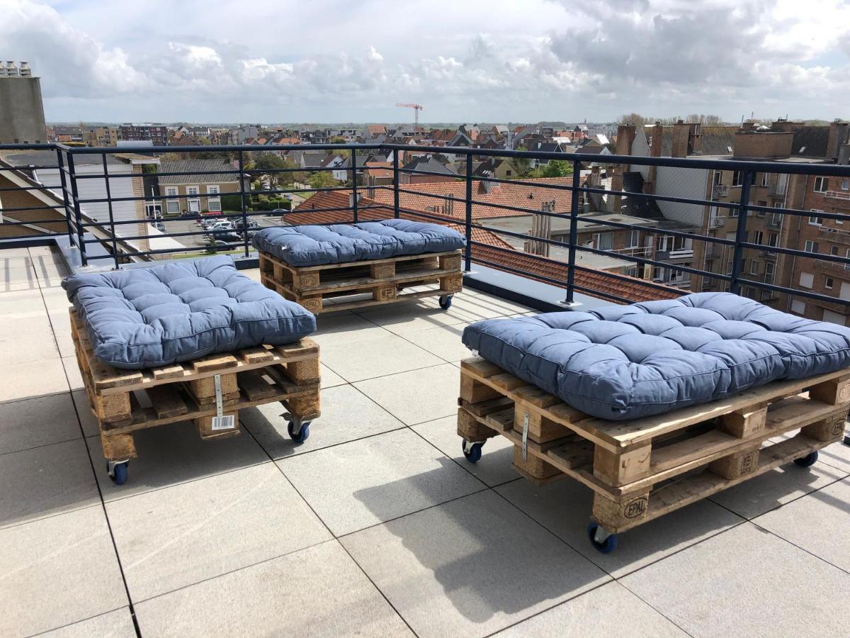 Apartamento Seaview Penthouse Ostende Exterior foto