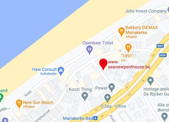 Apartamento Seaview Penthouse Ostende Exterior foto